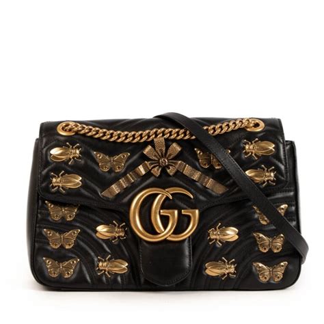 gucci marmont metal bug